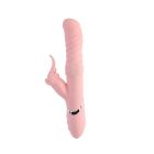 Вибратор двойной рельефный Chisa Aphrovibe с вращающимися шариками и слоником стимулятором вид 3