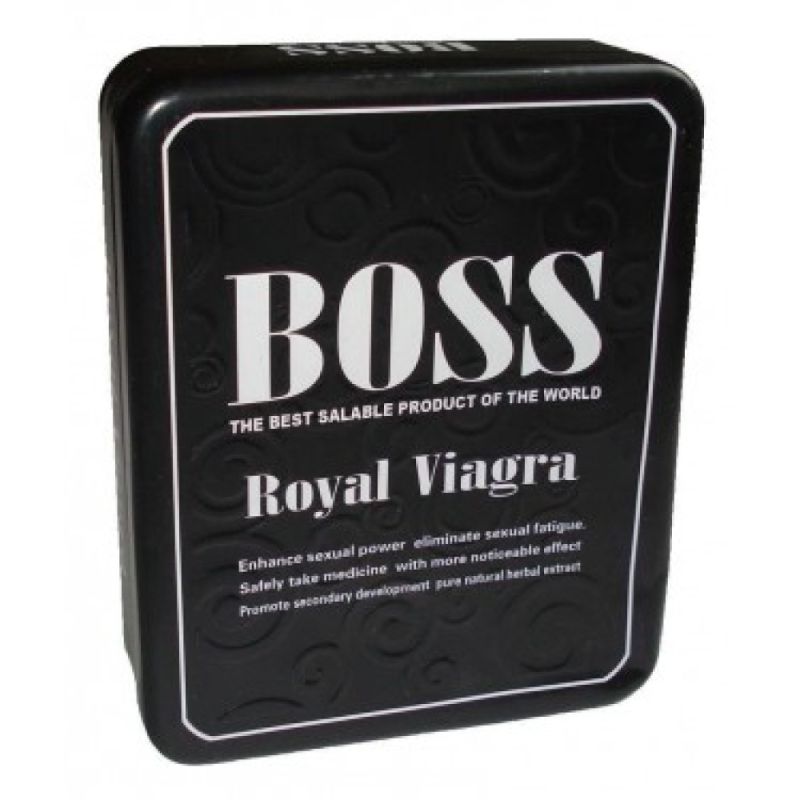 Таблетки для потенції Boss Royal Viagra (ціна за баночку, 3 капсули) вид 6