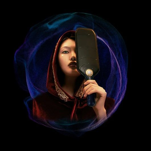 Паддл із італійської шкіри UPKO Black Label Collection вид 2