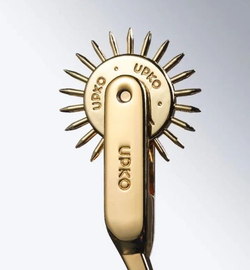 Колесо Вартенберга UPKO метал, золото вид 3