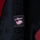 Маска на очі з написом Bitch! від UPKO, шовкова, Black вид 3