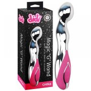 Вибромассажер для точки G CHISA DiDi Magic G Wand с подсветкой, розовый