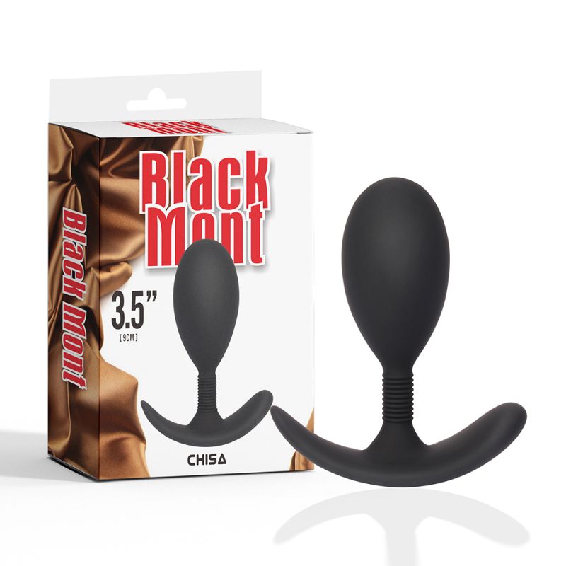 Анальна пробка Chisa Black Mont Anal Play Plug, размер M вид 2