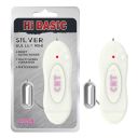 Віброкуля на пульті керування Chisa Hi-Basic Silver Bullet Mini, срібляста