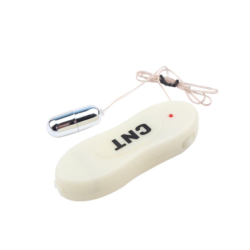 Вибропуля на пульте управления Chisa Hi-Basic Silver Bullet Mini, серебристая вид 4