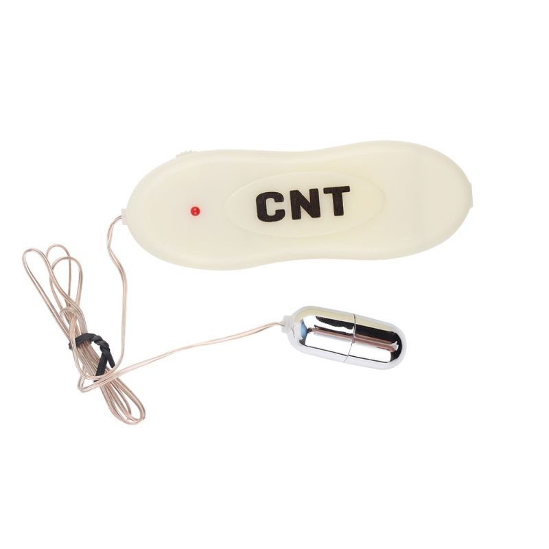 Вибропуля на пульте управления Chisa Hi-Basic Silver Bullet Mini, серебристая вид 5