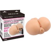 Мастурбатор з вібрацією у вигляді попи Chisa Man Q Maddy's Vibrating Rear Ecstasy з кібершкіри