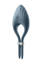 Регульоване ерекційне кільце з вібрацією SATISFYER DUELIST DARK синій