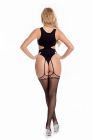 БОДИ С ЧУЛКАМИ ALL A DREAM BODYSTOCKING BLACK, OS вид 3