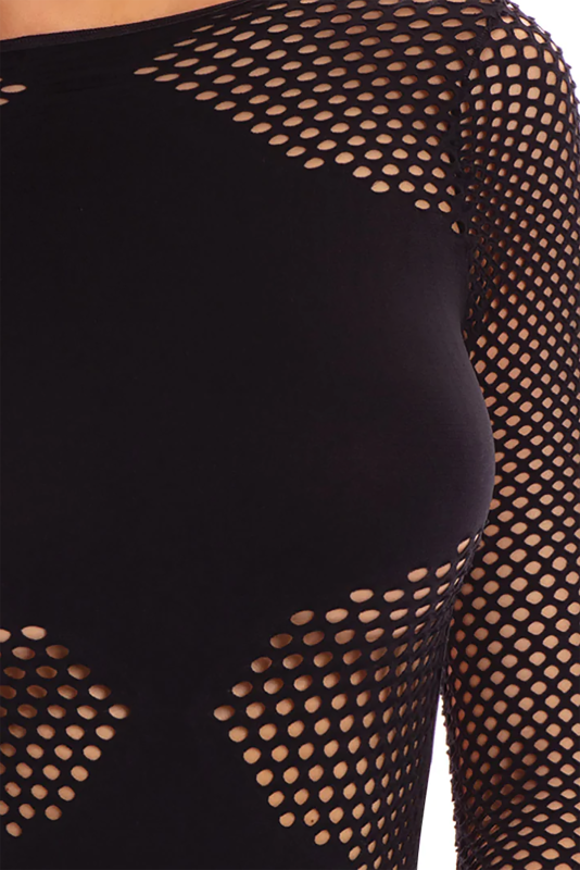 БОДИ DEFINITIVE DIVA BODYSUIT BLACK, OS вид 4