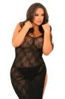 Сукня TAKE THE HEAT LACE GOWN BLACK PLUS SIZE вид 4