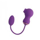Кліторальний вібратор Chisa C++ Things RUSHER з віброяйцем, фіолетовий вид 3
