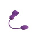 Кліторальний вібратор Chisa C++ Things RUSHER з віброяйцем, фіолетовий вид 5