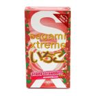 Ультратонкие презервативы Sagami Xtreme Strawberry 0,04 мм (цена за упаковку, 10 шт.) вид 2