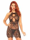 Комплект нижньої білизни Leg Avenue Lace Black S вид 4
