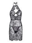 Комплект нижньої білизни Leg Avenue Lace Black S вид 10