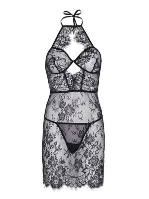 Комплект нижньої білизни Leg Avenue Lace Black S