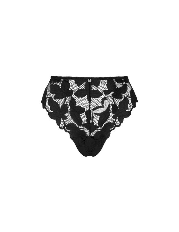 Трусики с узорами Obsessive Editya черный, XS/S вид 7