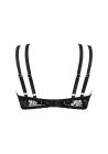 Бюстгальтер із подвійними лямками Obsessive Arienna чорний, XS/S вид 7