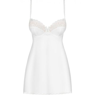 Пеньюар Obsessive 871-CHE-2 white Chemise L / XL