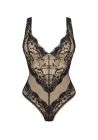 Боди кружевной Obsessive Olvidia, черный, M/L вид 4