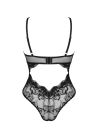 Боди кружевной Obsessive Olvidia, черный, M/L вид 5