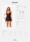 Пеньюар и стринги Obsessive Bella Rou M/L вид 8