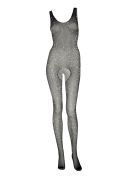 Сексуальный комбинезон со стразами черный LEG AVENUE Fishnet Tank Bodystockin O\S