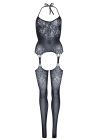Кружевной комбинезон Leg Avenue, черный O\S вид 7