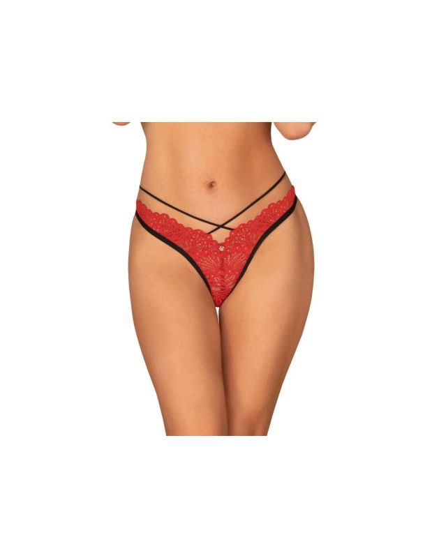Трусики Obsessive METTIA THONG S/M вид 4
