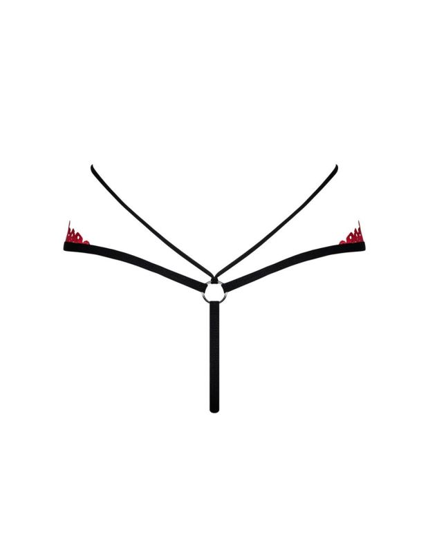 Трусики Obsessive METTIA THONG S/M вид 7