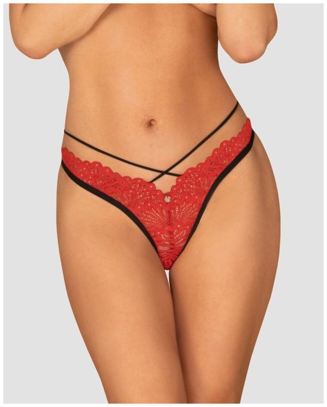 Стринги Obsessive METTIA L/XL вид 4