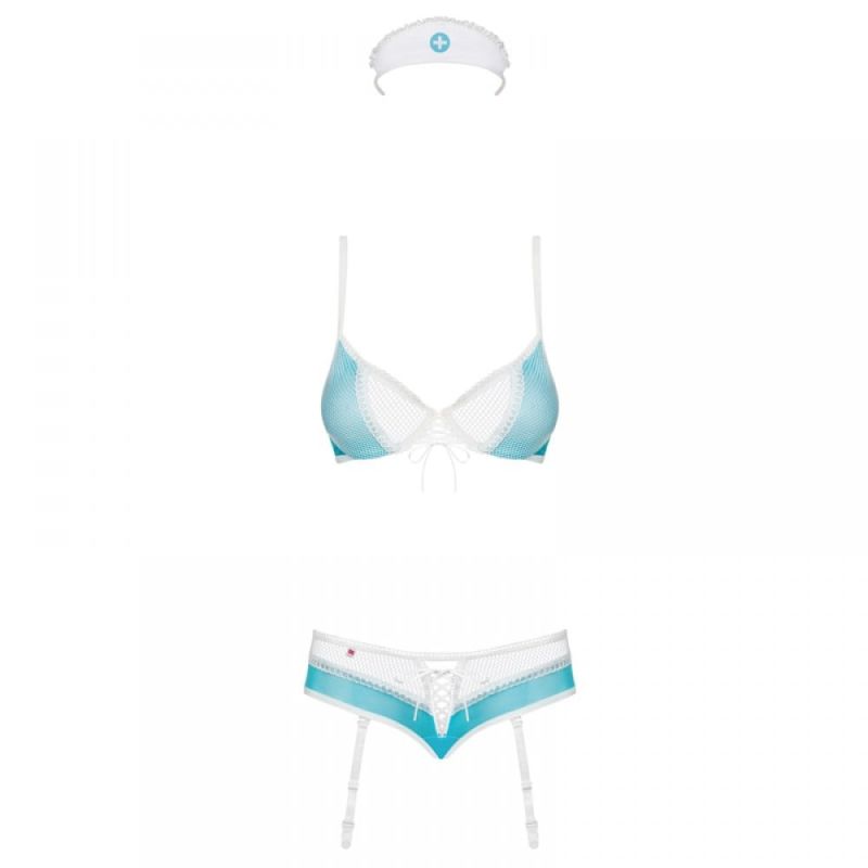 Костюм медсестри Obsessive 834-CST L/XL вид 4