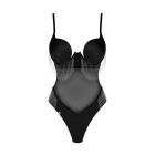 Боди Obsessive MILLADIS с серебрянными подвесками, черный, XS/S вид 4