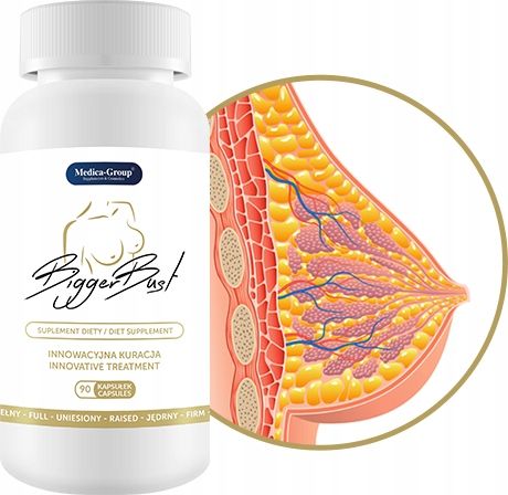 Таблетки для збільшення грудей Medica-Group BiggerBust, 90 капсул вид 3