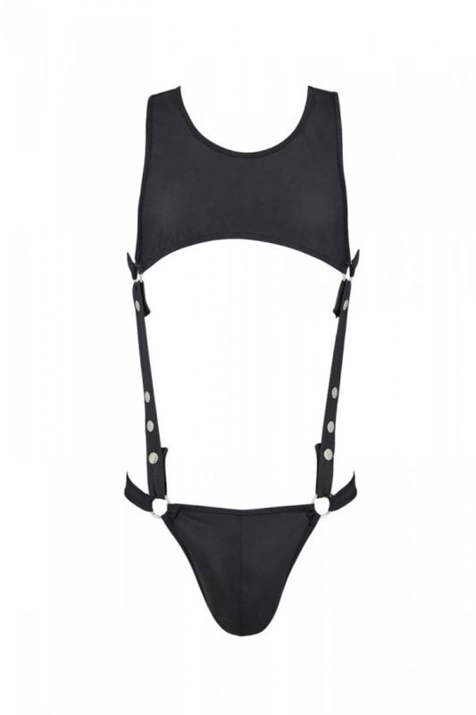 Боді чоловіче Passion ADAM 056 Black L/XL вид 4