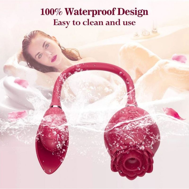 Двойной Вибратор Boss Series Miss Coyness ROSE вид 5