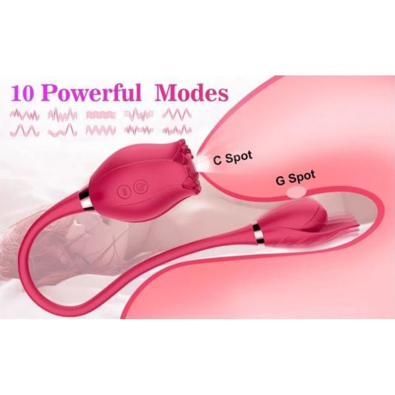 Подвійний Вібратор Boss Series Miss Coyness ROSE вид 7