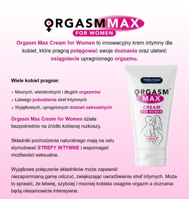 Крем для женщин Orgasm Max 50 ml вид 5