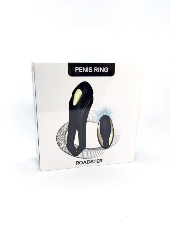 Кольцо эрикционное с вибрацией Boss Series Roadster wine Black вид 6