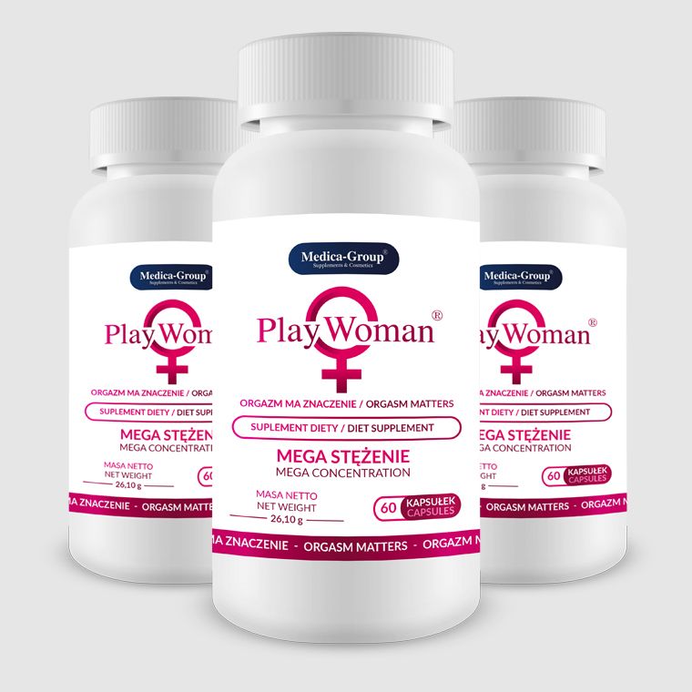 Капсулы для повышения либидо у женщин Medica Group Supl.diety-PlayWoman(цена за упаковку, 60 капсул) вид 3