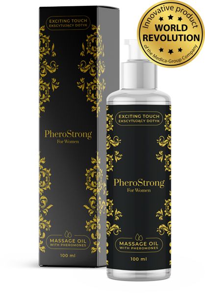 Масажна олія для жінок з феромонами PheroStrong Massage Oil With Pheromones, 100 мл вид 2