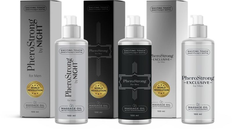 Масажна олія для жінок з феромонами PheroStrong Massage Oil With Pheromones, 100 мл вид 5