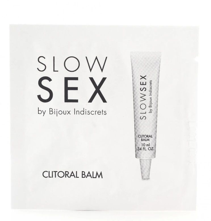 ПРОБНИК Кліторальний бальзам CLITORAL BALM Slow Sex Bijoux Indiscrets, 2 мл вид 2