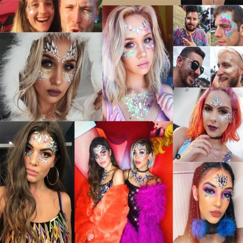 Прикраси для обличчя з перлин Leg Avenue вид 6