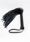 Мягкий флоггер DS Fetish, черный вид 4