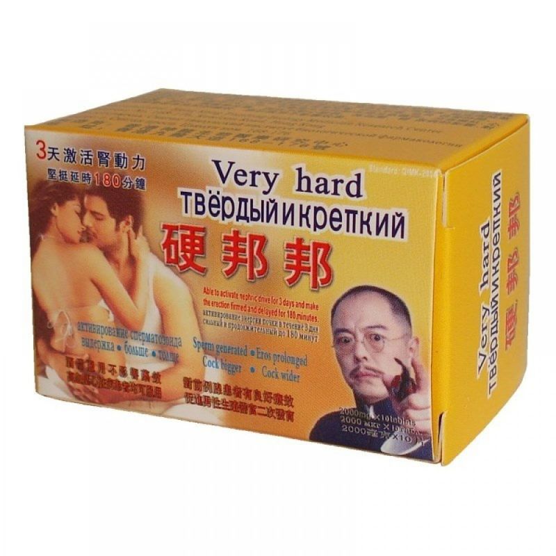 Таблетки для потенции твердый и крепкий (цена за упаковку,10 таблеток ) вид 3
