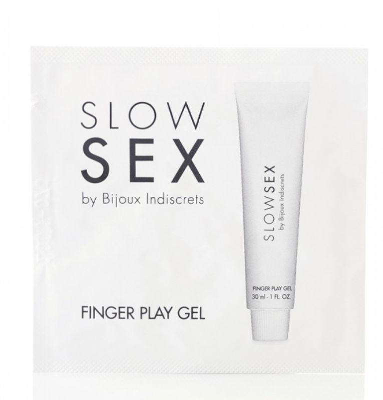 ПРОБНИК Гель для мастурбації FINGER PLAY Slow Sex by Bijoux Indiscrets вид 2