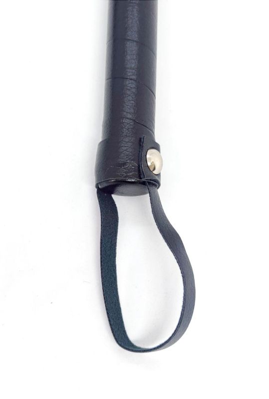 Флоггер екошкіра L DS Fetish Flogger чорний 39 см вид 4