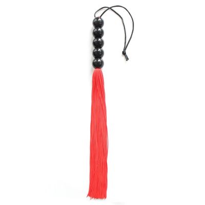 Батіг червоний, ручка з кульок FLOGGER, 45 см